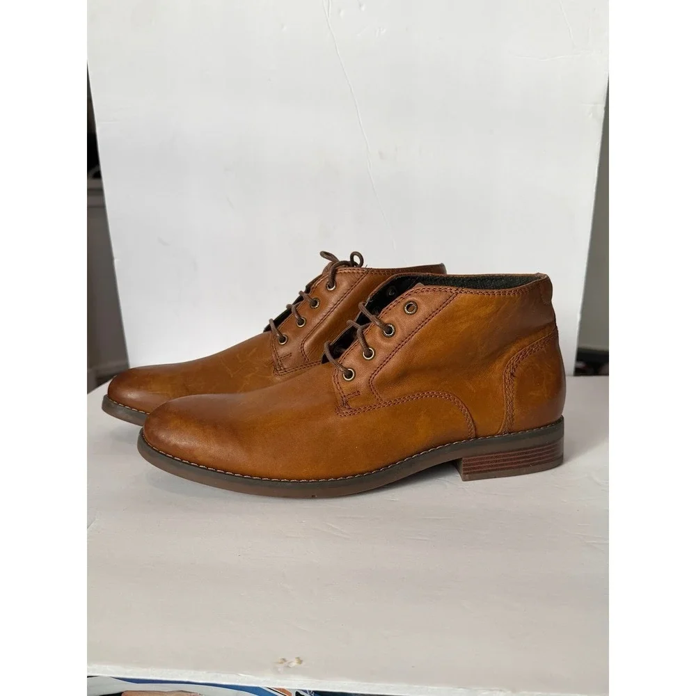 Rockport Men's Colden Chukka Boot size 11. New. Leather. Y2K vintage look dressy